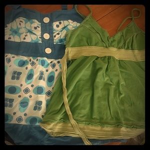 Lot of 2 casual tank tops